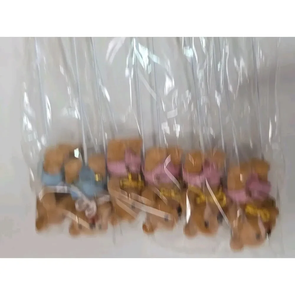 Vintage 18 Dozen Flocked About 8